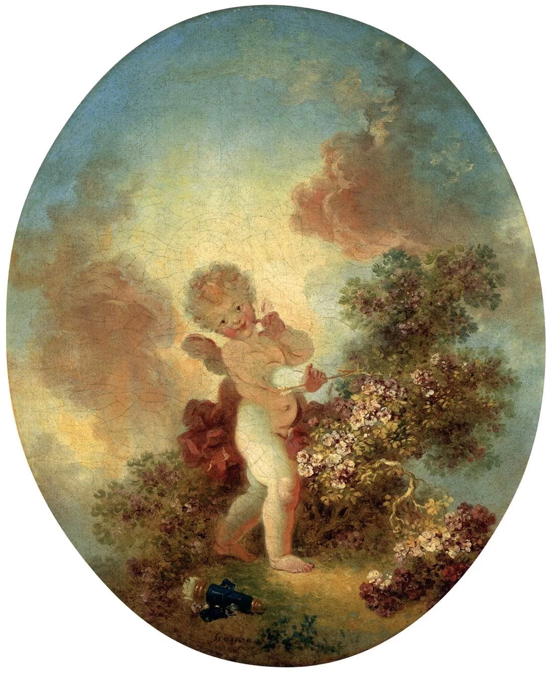   9-Jean-Honoré Fragonard-Amore come sentinella - National Gallery of Art, Washington